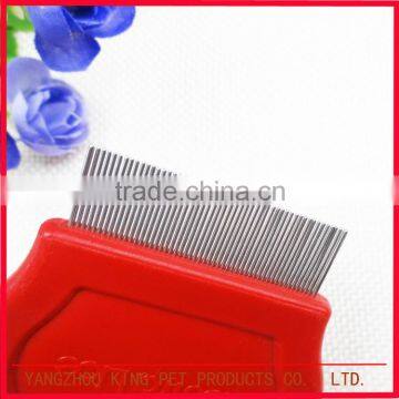 Stainless Steel Cat Products Pet Grooming Dog Lice Comb