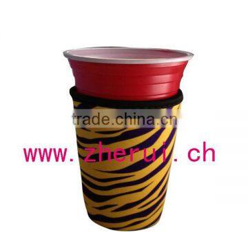 Red Cup Neoprene Sleeve Hot Cup Sleeve