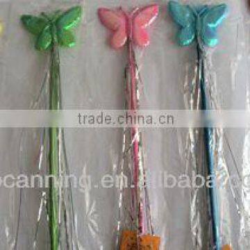 Carnival party butterfly stick/wand kids favor for sale