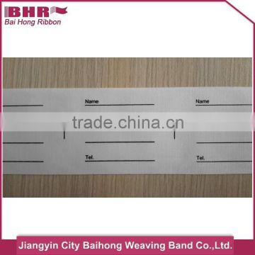 Wholesales garment clothes woven labels package in roll