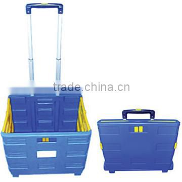 PP material collapsible carry shopping basket,retail shopping basket