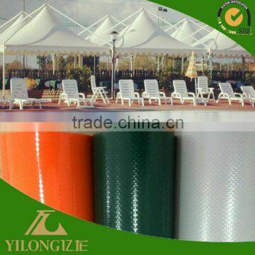 Outdoor portable waterproof pvc fabric for canopy