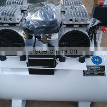 50L 0.75*2HP Piston oilless air compressor