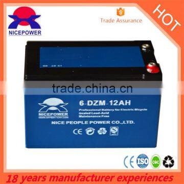 E-bike battery 24v 36v 48v 12ah in Electric bicycle