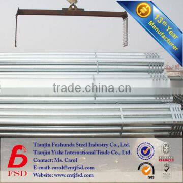 price&specification galvanized iron pipe, weld galvanized tube