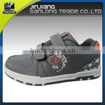 2016 stylish custom skateboard boy no laces casual shoes