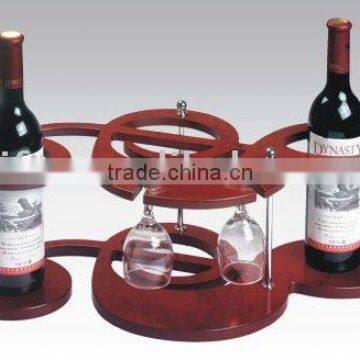 wooden wine rack/set