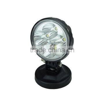 12W Round Mini LED Work Light Car Headlight LED Work Lamp photo-2