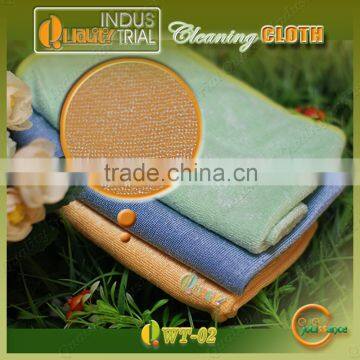 Wuxi supplier wholesale hand microfiber clean towel with free sample for sale