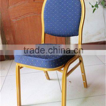 fireproof metal aluminum banquet chair