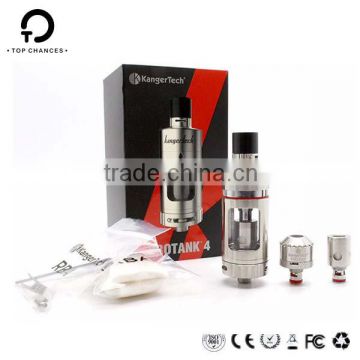 Original Kangertech Protank 4 Clearomizer, Dual coil RBA, Ceramic coil, top side filling protank4 tank