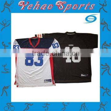 Manufacturer custom made American football jersey reversible