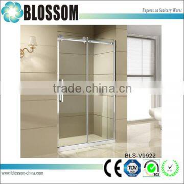 corner frameless glass shower screen sliding shower door