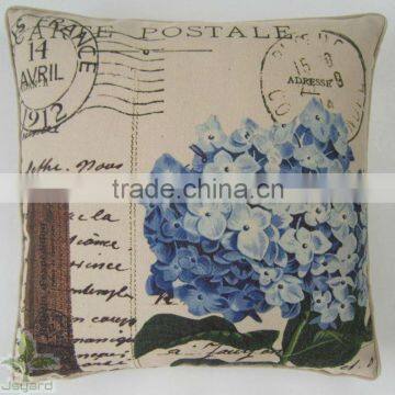 Flower screen printing pillows