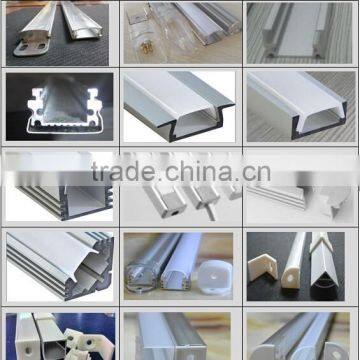 OEM LED strip aluminium profile, aluminium profile LED bar light, V & U shape LED aluminium profile