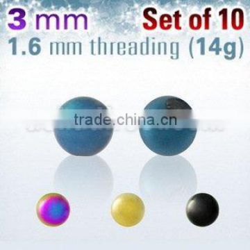 anodized steel balls