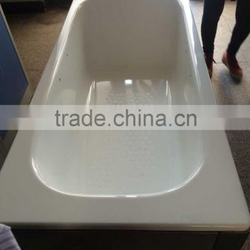 180cm bathroom white enameling steel tubs