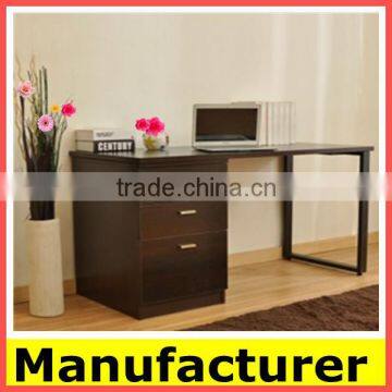 hot sale modern Steel-Wood Furniture design,Steel-Wood computer desk /table,