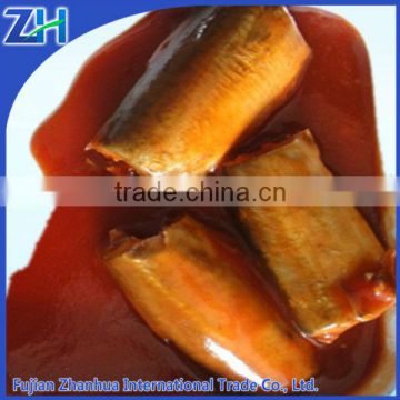 Canned mackerel in tomato sauce brand