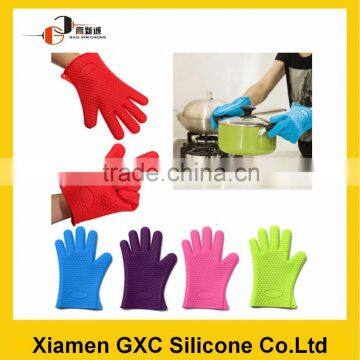 Wholesale High quality food grade silicone microwave oven gloves