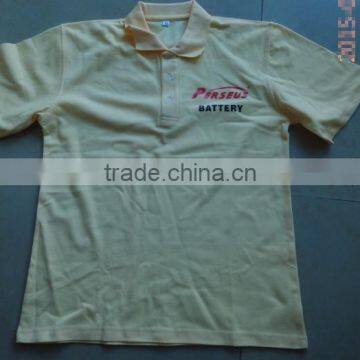promotion polo shirt customized logo printing polo t-shirt for advertising