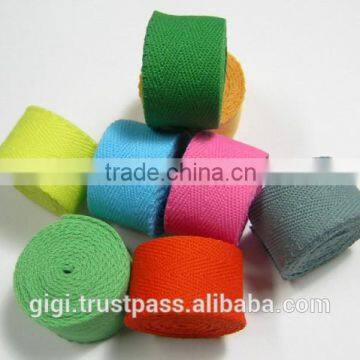 Twill Tape / Twill Cotton webbing tape / 100% cotton twill webbing tape