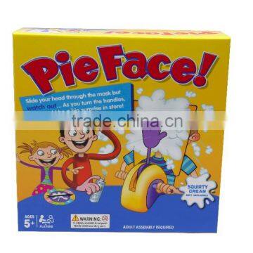 2016 New Rocket Games Pie Face Funny Ecxiting Plastic Game Toy Pie Face photo-2