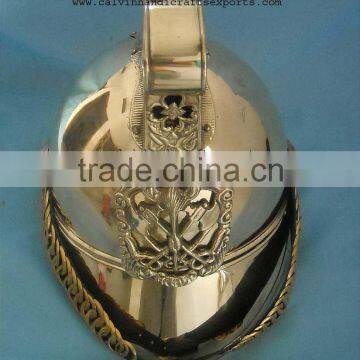 solid Brass Firecheif /brigade-helmet/fireman helmet/Austrian Helmet