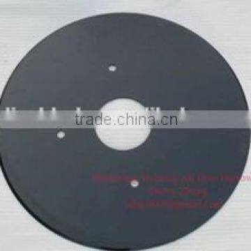 spring steel plain flat disc blade used for disc harrow or disc plough