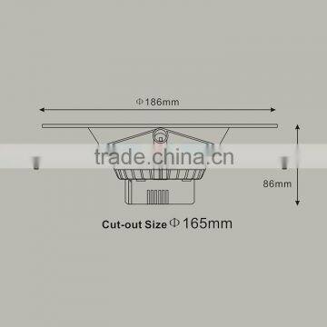 Aluminum Alloy Lamp Body Material ETL ES Listed Led Downlight photo-3