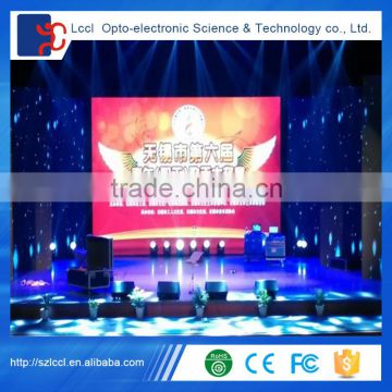 lower power consumption indoor High Brightness full color P3 stage background led display big screen