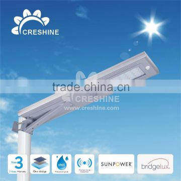 30W Motion Sensor Solar LED Street Light 12V