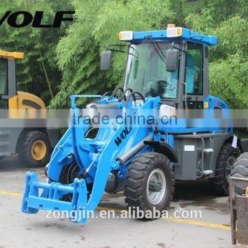 fork for wheel loader, fork for wheel loader ZL12, 0.8m3~1.2m3 bucket capacity loader