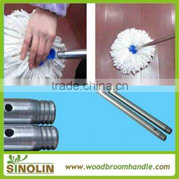 pvc coated aluminum mop handle