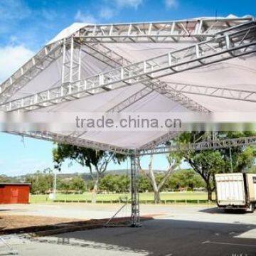 hot sell aluminum stage frame truss structure universal truss aluminum stage truss for show