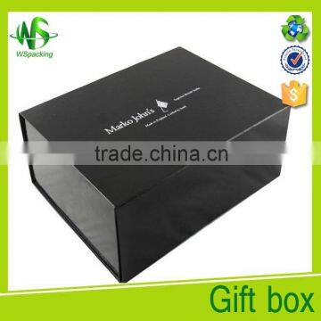 Magnetic closure wine packaging a4 black box                        
                                                Quality Choice