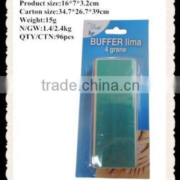 Durable EVA Nail Buffer Manicure Set in the Blister Card