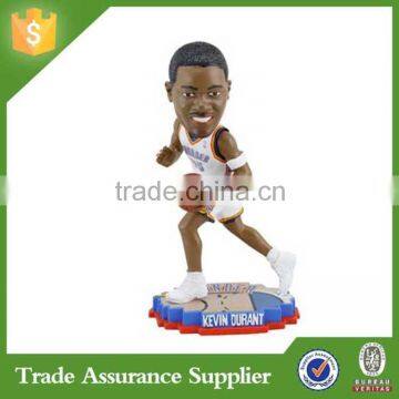 Characters Home Decoration Resin Material NBA Star Bobble Head