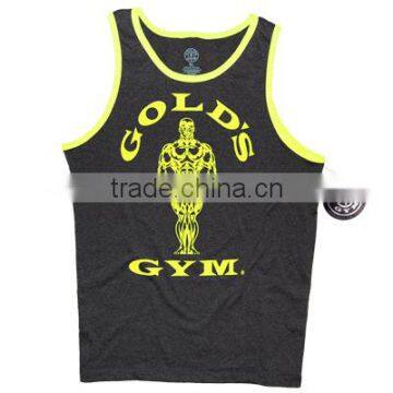 Gold Gym Muscle Joe Athlete Tank Charcol