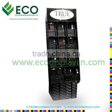 Black Promotional Advertising Cardboard Gift Box Displaying Sets For Supermarkets