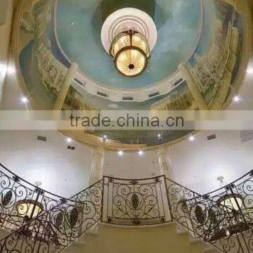 Top-selling Ornamental Wrought Iron Picket Fencing for Outdoor or Home and Garden Factory in Guangzhou photo-2