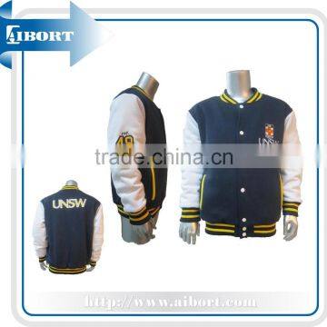 2014 new style varsity jacket school uniforms jacket fashion waiter uniform