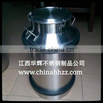 High quality food grade stainless steel pail milk container for sale                        
                                                Quality Choice