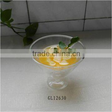 double wall pyrex glass design cocktail glass