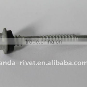 HEX FLANGE HEAD SELF DRILLING SCREW DUCROMET