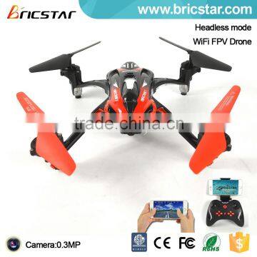 Super 2.4G wifi racing quadcopter camera with headless mdoe