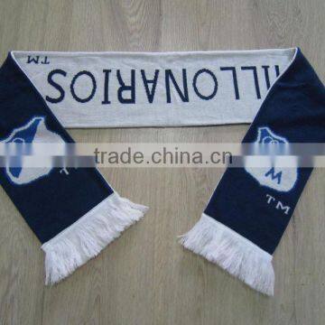 Professional new style wholesale price soccer scarf