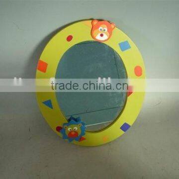 wooden children's mirror