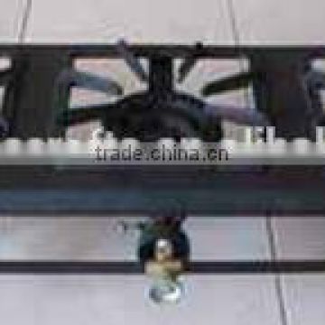 cast iron TripleHead gas burner