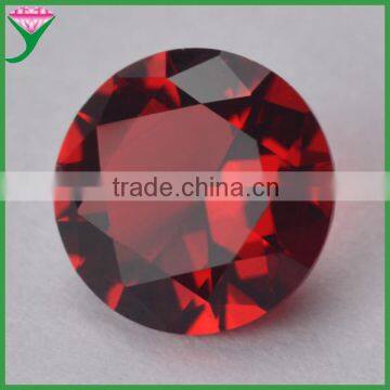 wholesale in bulk round colored glass stone for jewelry